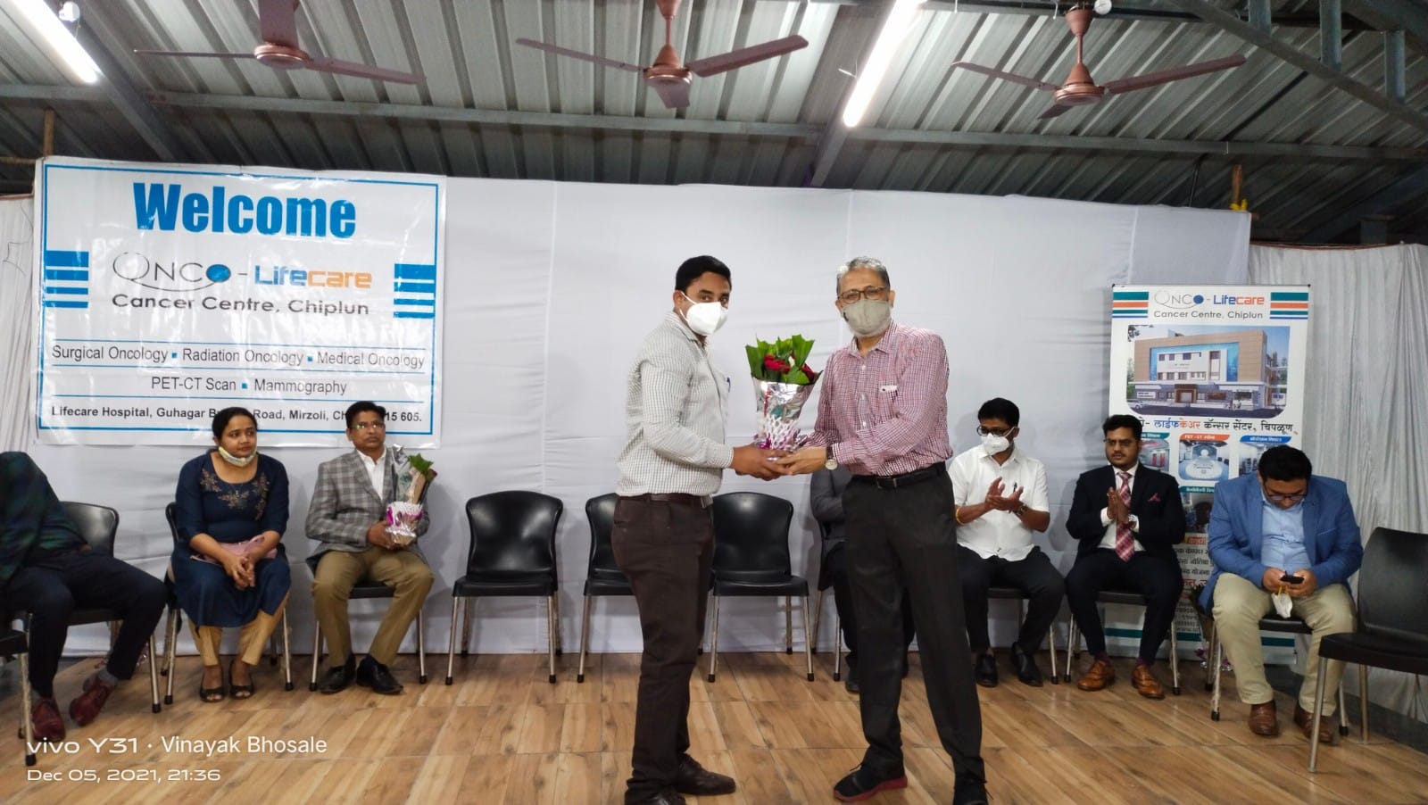 A Conference Talk On Recent Advances In Head And Neck Cancer At Onco-lifecare Hospital, Chiplun